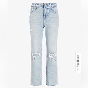 NWT Express 90’s ankle boot mid rise jeans